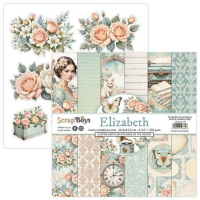 ScrapBoys Elizabeth 6x6 Inch Paper Pad (SB-ELIZ-09)